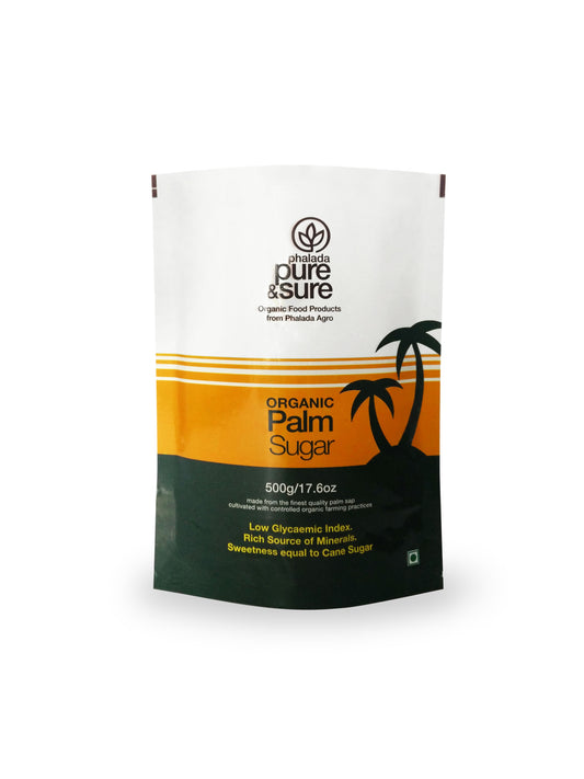 Pure & Sure Organic Palm Sugar, 500 Gm