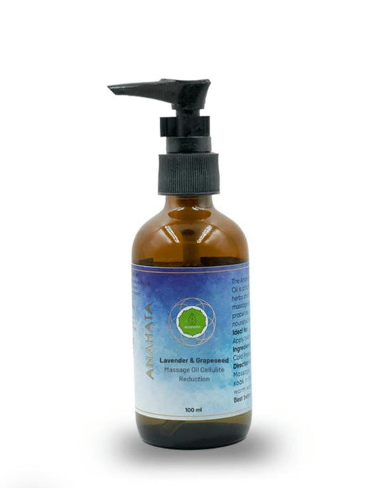 ANAHATA LEVENDER & GRAPESEED MASSAGE OIL