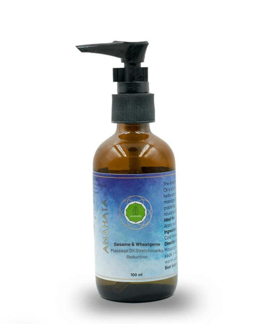 ANAHATA LAVENDER & GRAPESED MASSAGE OIL CELLULITE REDUCTION