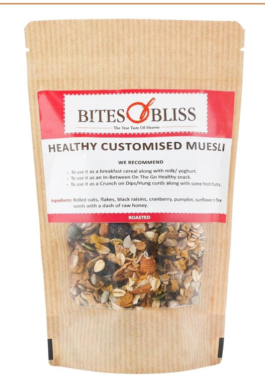 Healthy Customised Muesli  Bites Of Bliss