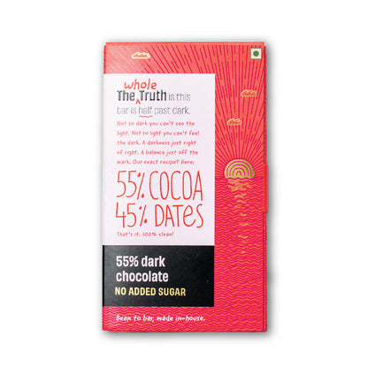 The Whole Truth Foods Dark Chocolate 55% base