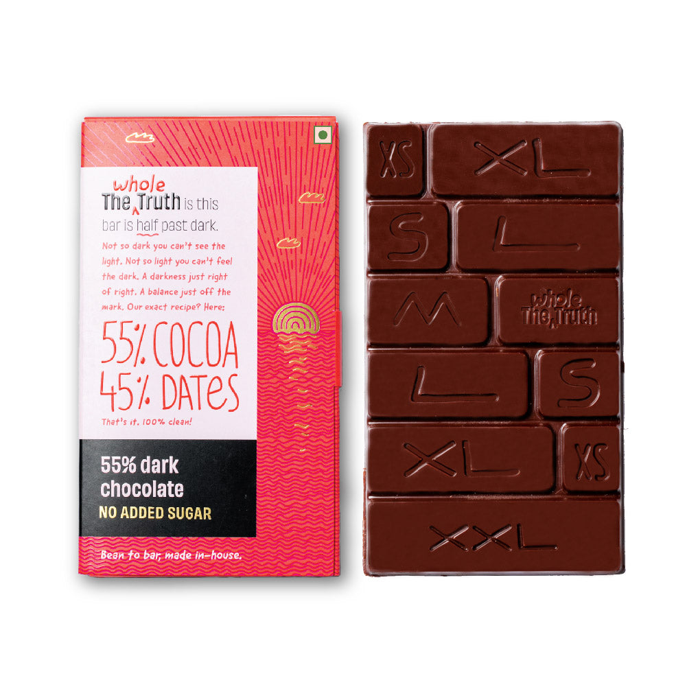 The Whole Truth Foods Dark Chocolate 55% base