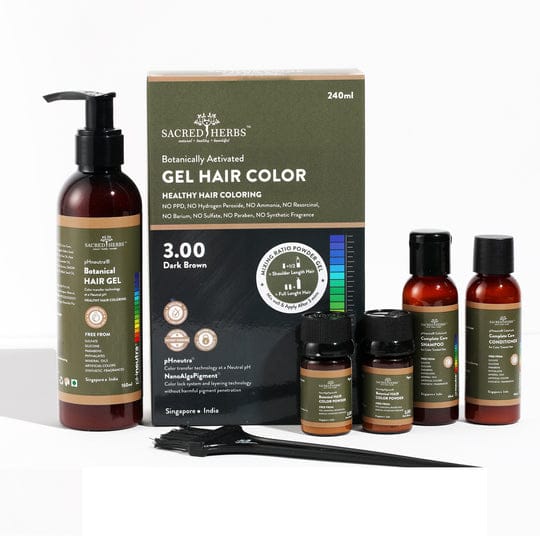 gel hair color (sacred herbs )